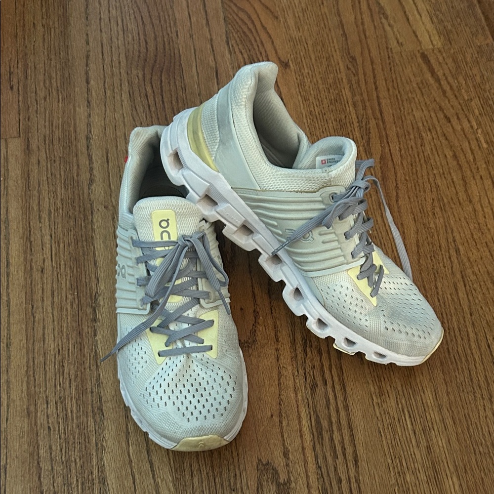 On Running Cloudswift Women's Running Shoes White/Limelight US Size 10